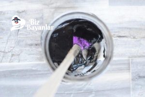 siyah yüz maskesi hazırlama