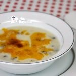 yogurtlu mantar corbasi tarifi