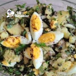 yumurtali patates salatasi