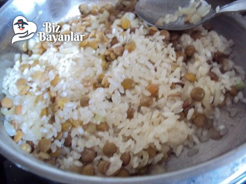 mercimekli pirinç pilavi tarifi