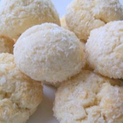 hindistan cevizli top kurabiye